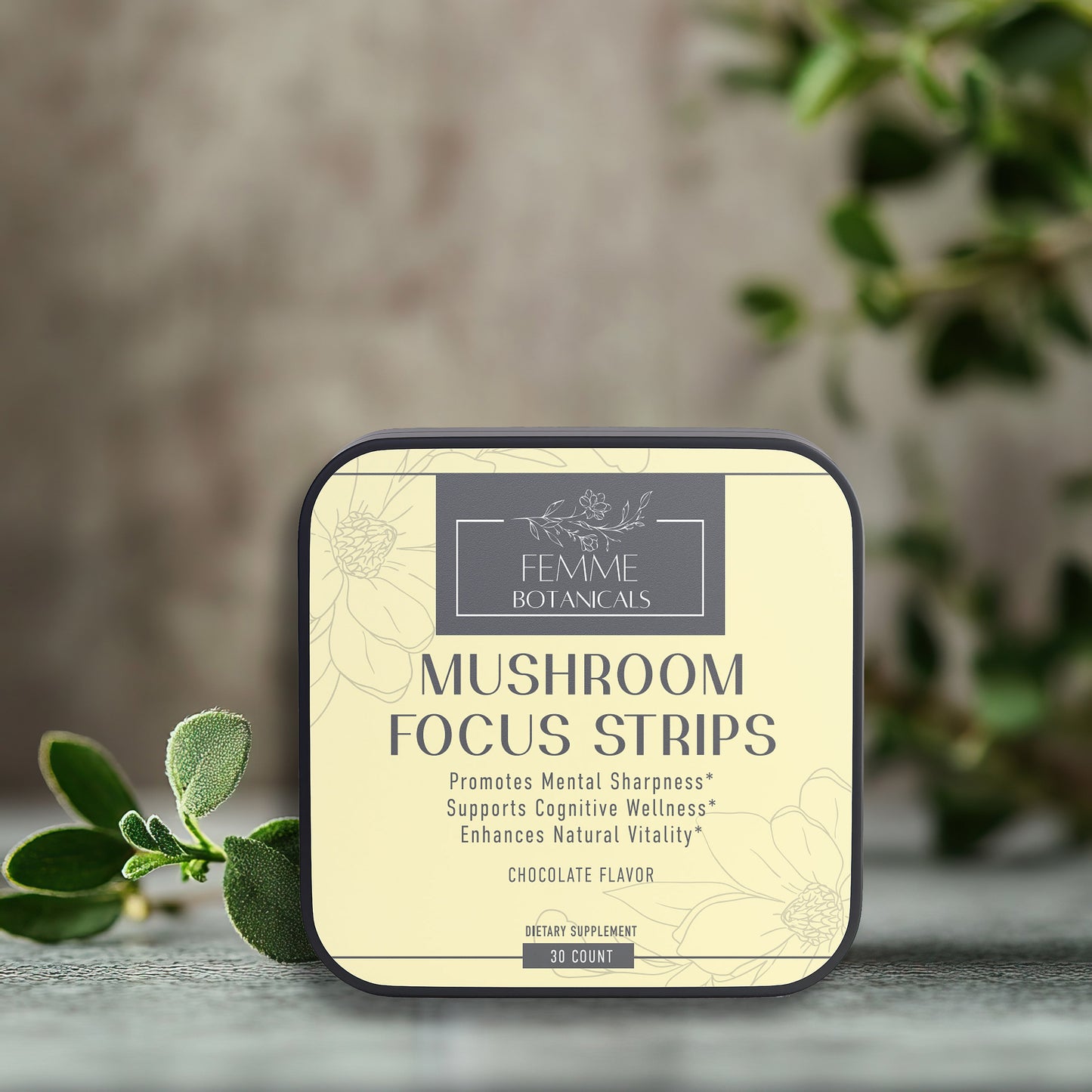Mushroom Focus Strips