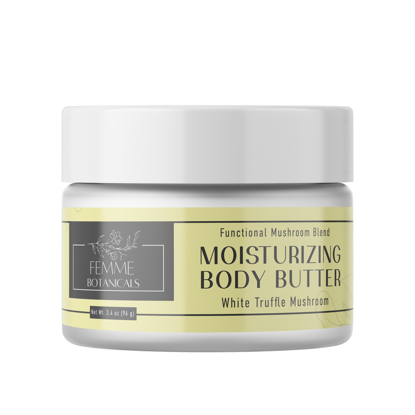 Moisturizing Body Butter with Mushrooms
