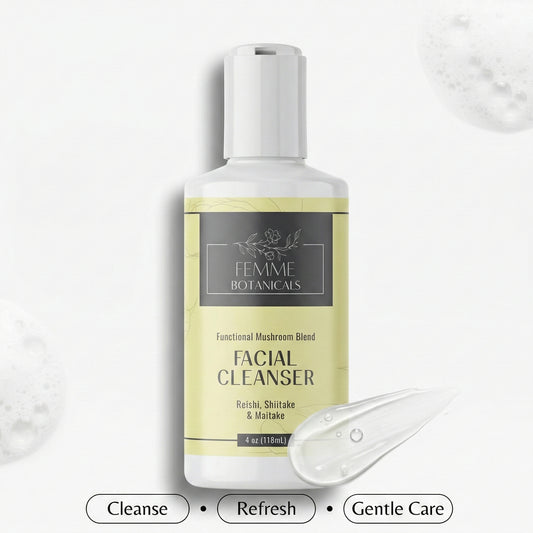Facial Cleanser with Mushrooms
