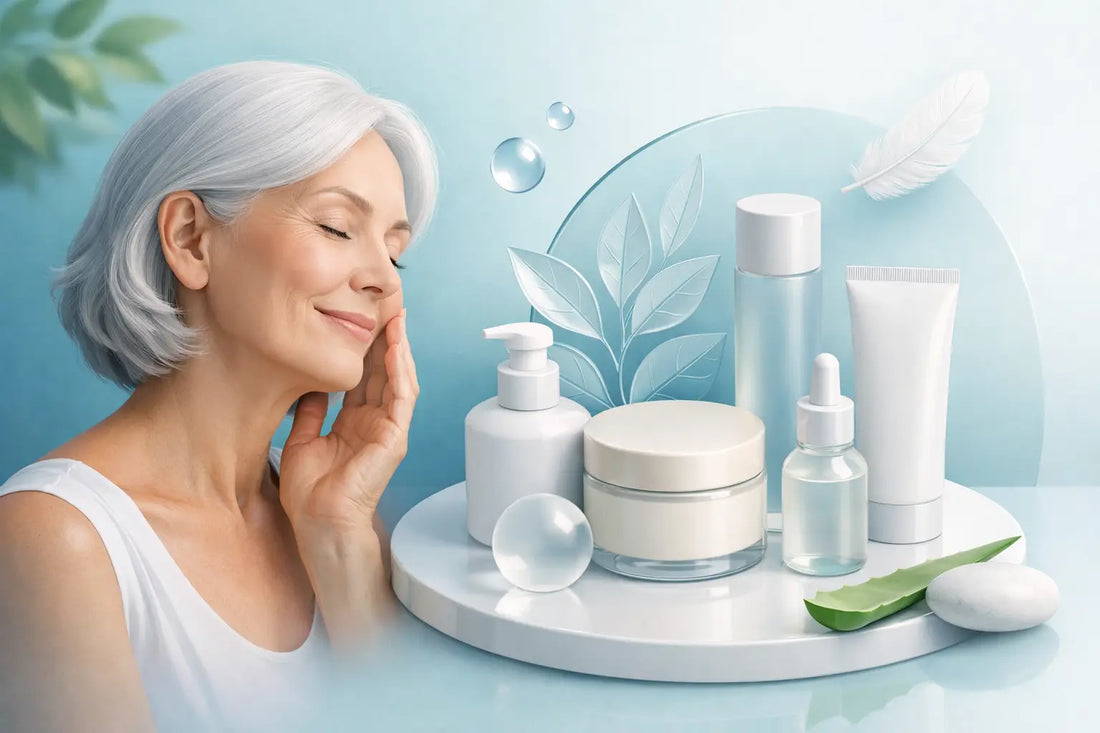 Fragrance Free Skincare for Older Women
