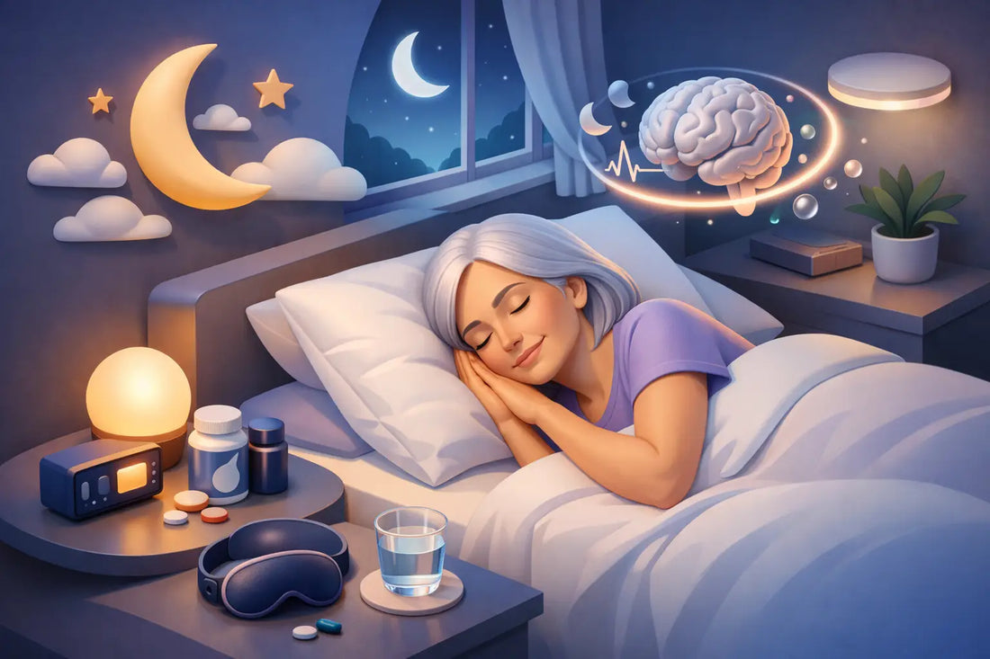 Sleep Support for Healthy Aging Women