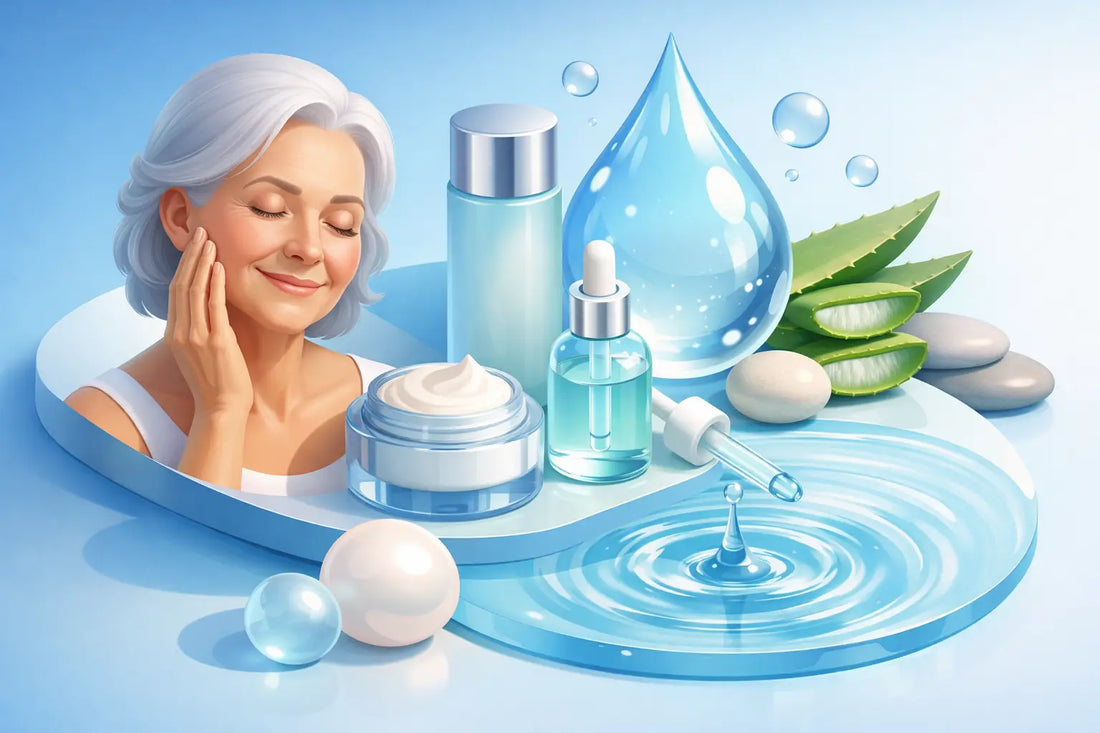 How to Hydrate Aging Skin After 60