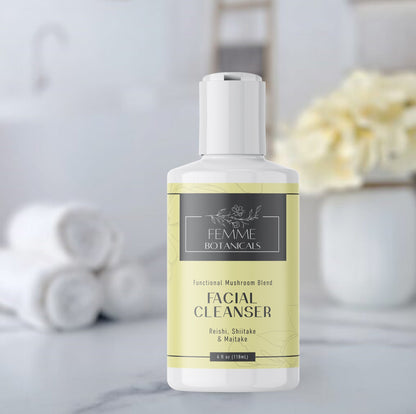 Facial Cleanser with Mushrooms