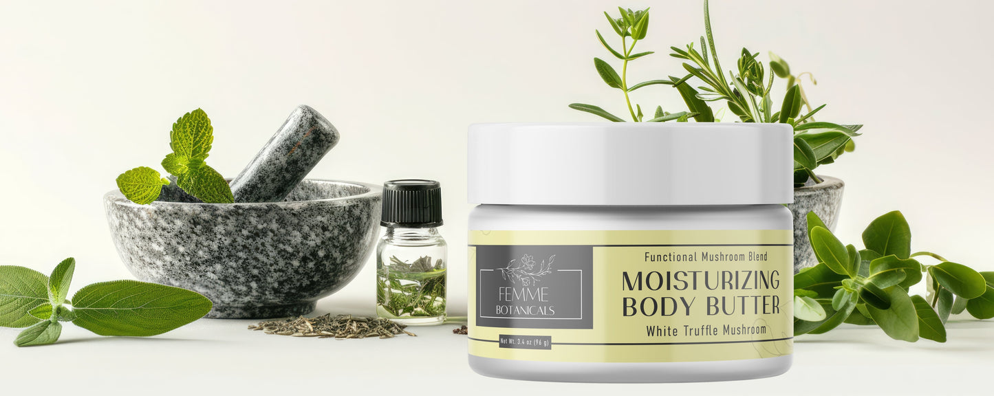 Moisturizing Body Butter with Mushrooms