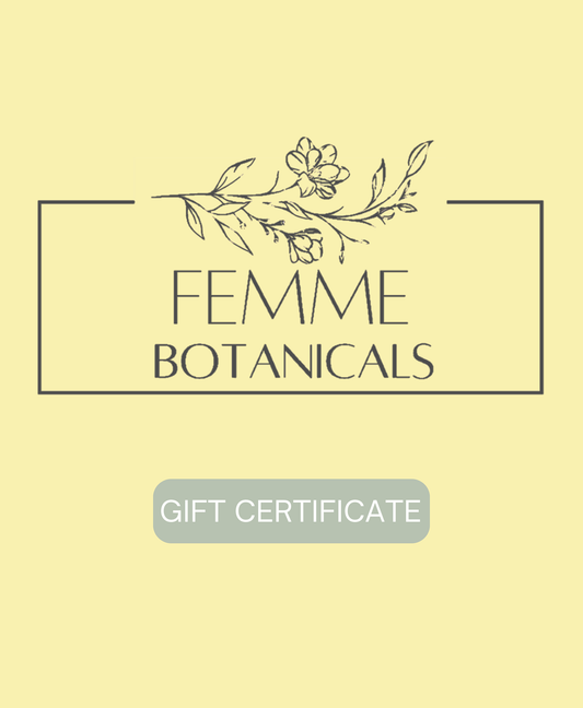Femme Botanicals' Gift Cards