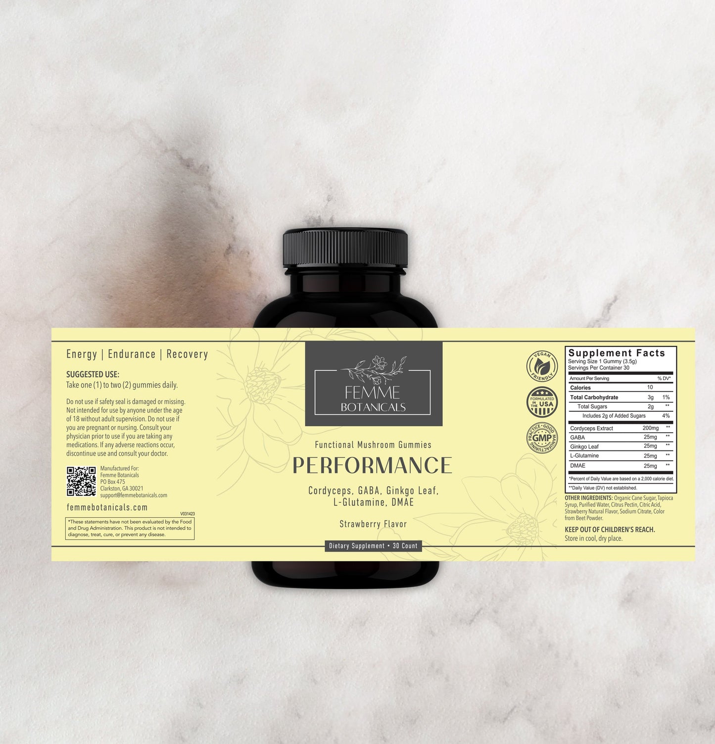 Performance Mushroom Gummies