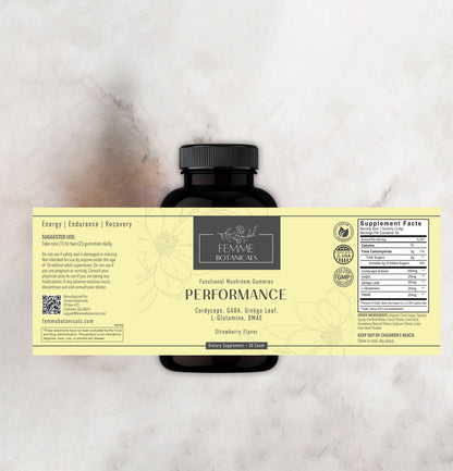 Performance Mushroom Gummies