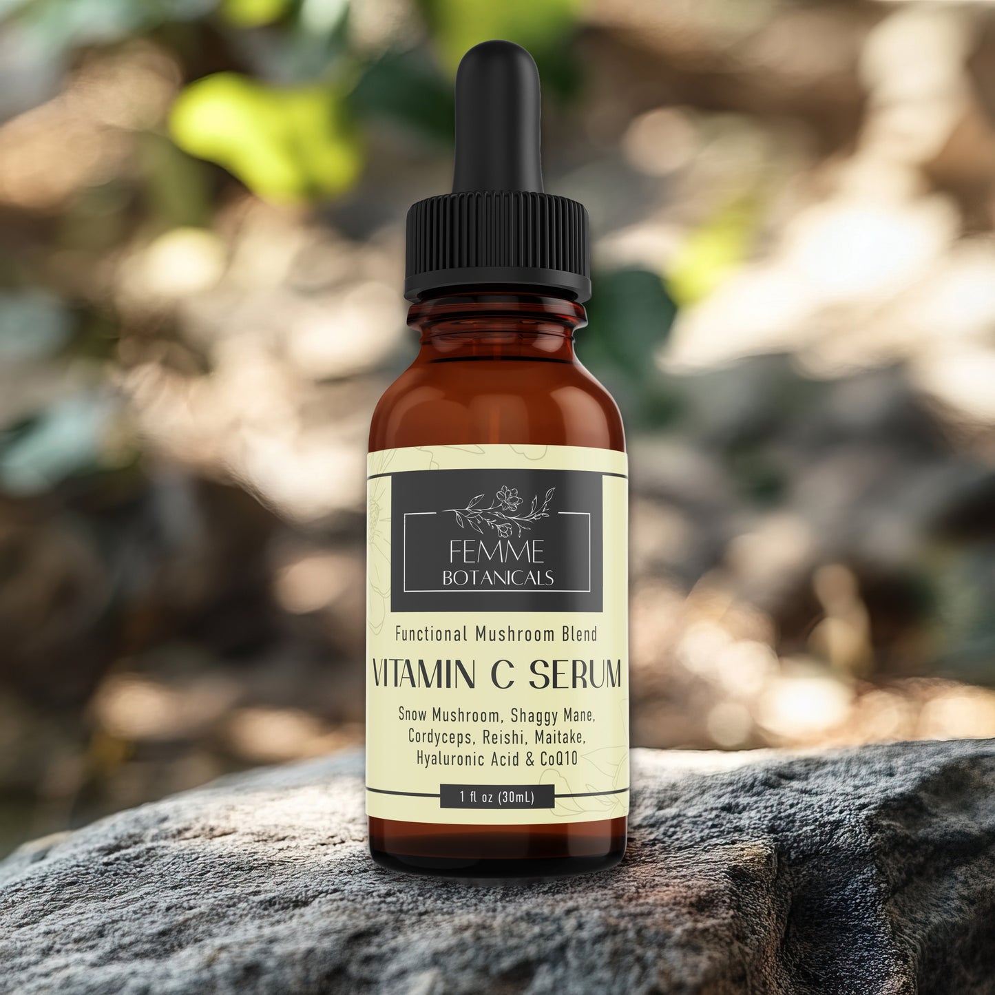 Vitamin C and Mushroom Serum