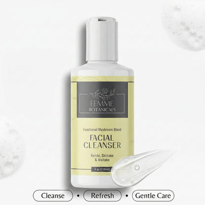 Facial Cleanser with Mushrooms