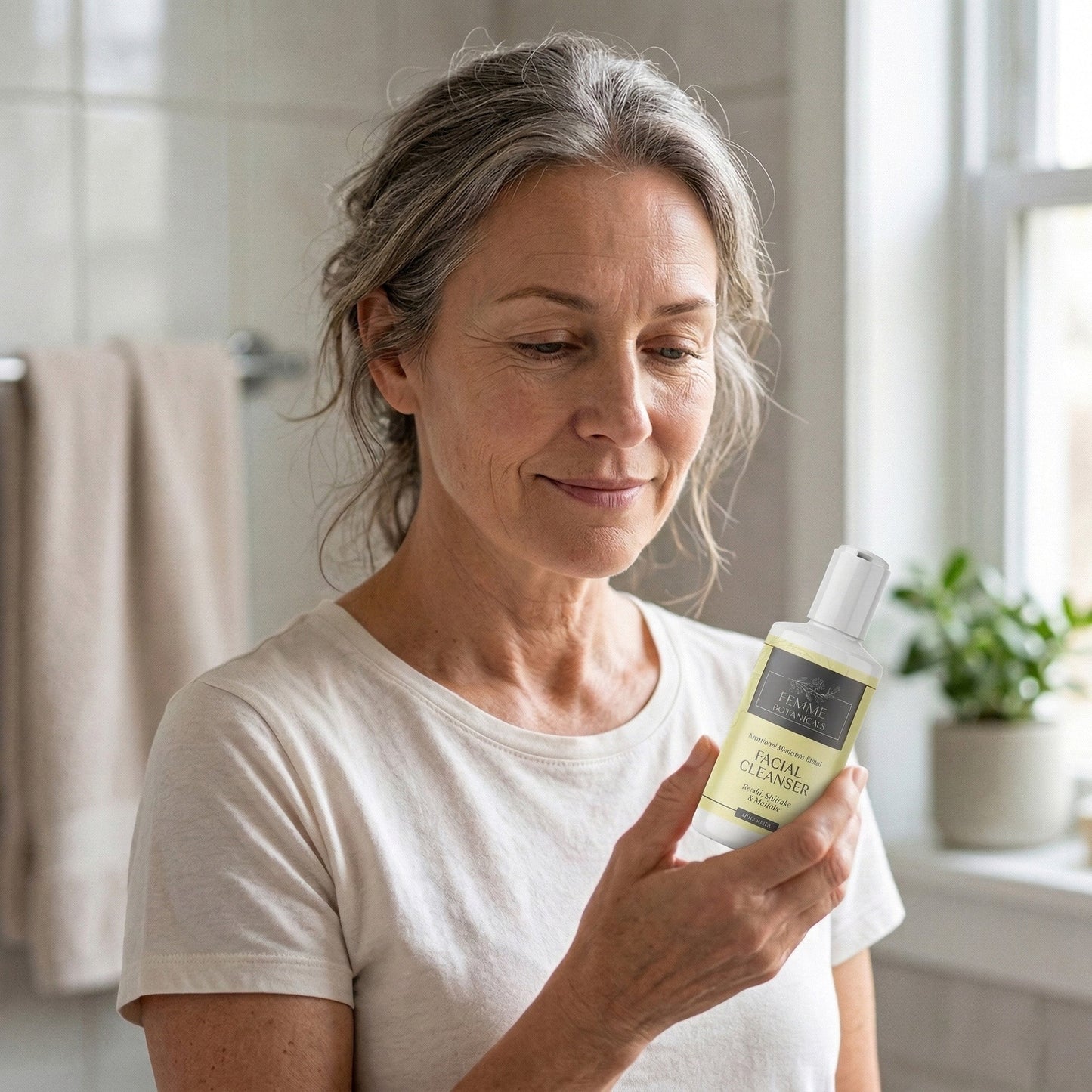 Facial Cleanser with Mushrooms