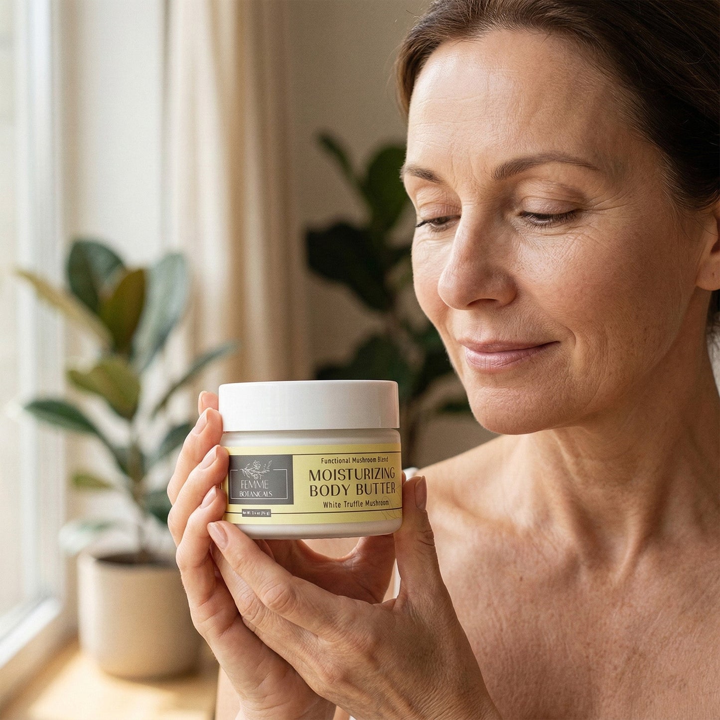 Moisturizing Body Butter with Mushrooms