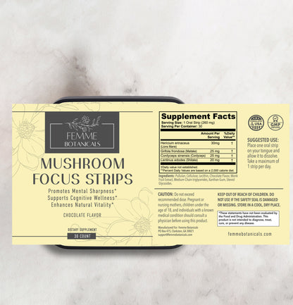 Mushroom Focus Strips