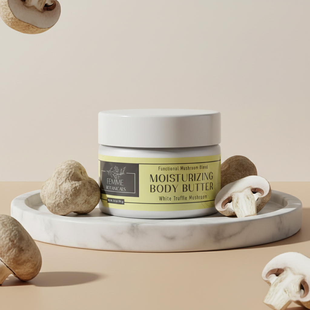 Moisturizing Body Butter with Mushrooms