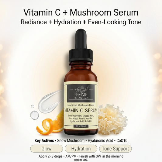 Vitamin C and Mushroom Serum