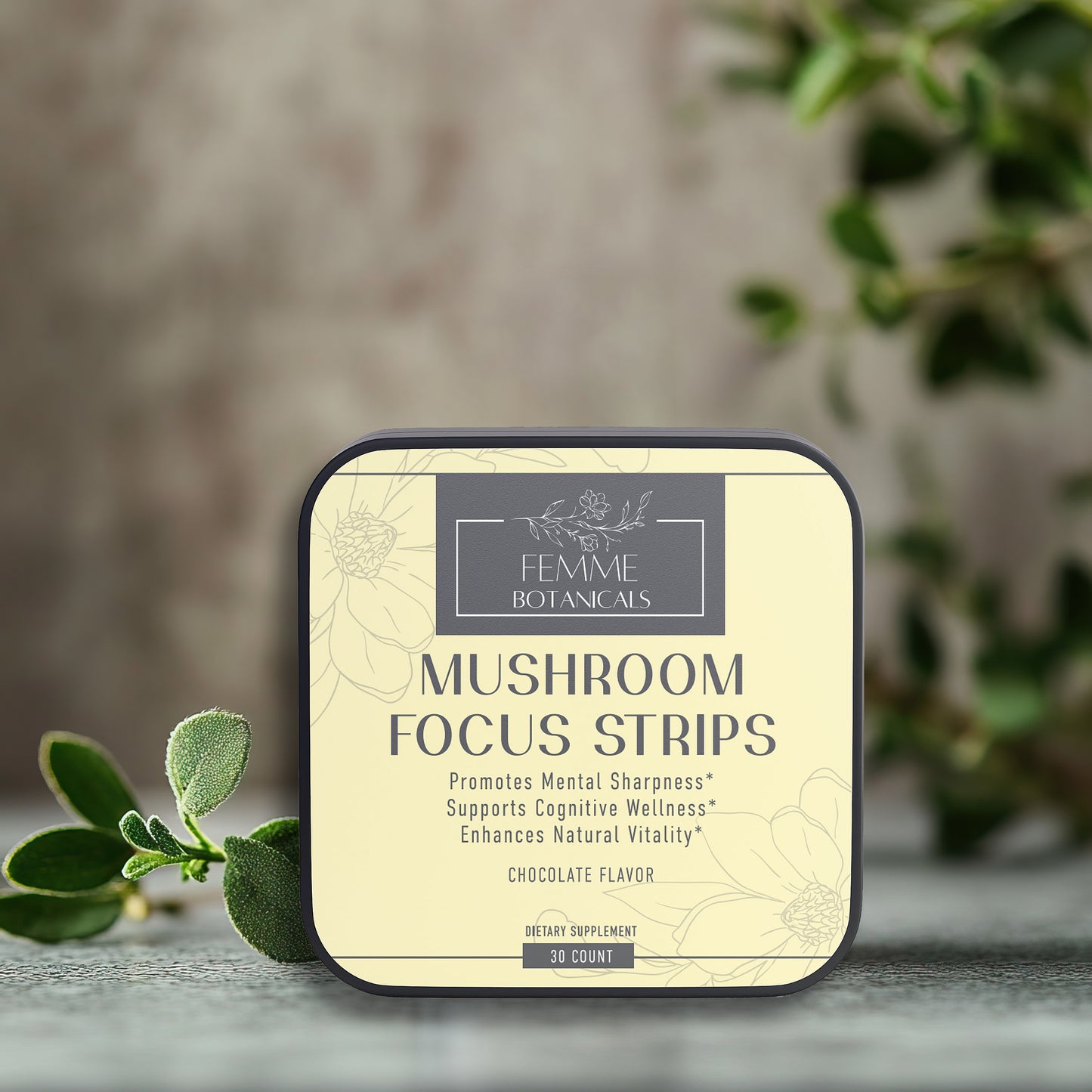 Mushroom Focus Strips