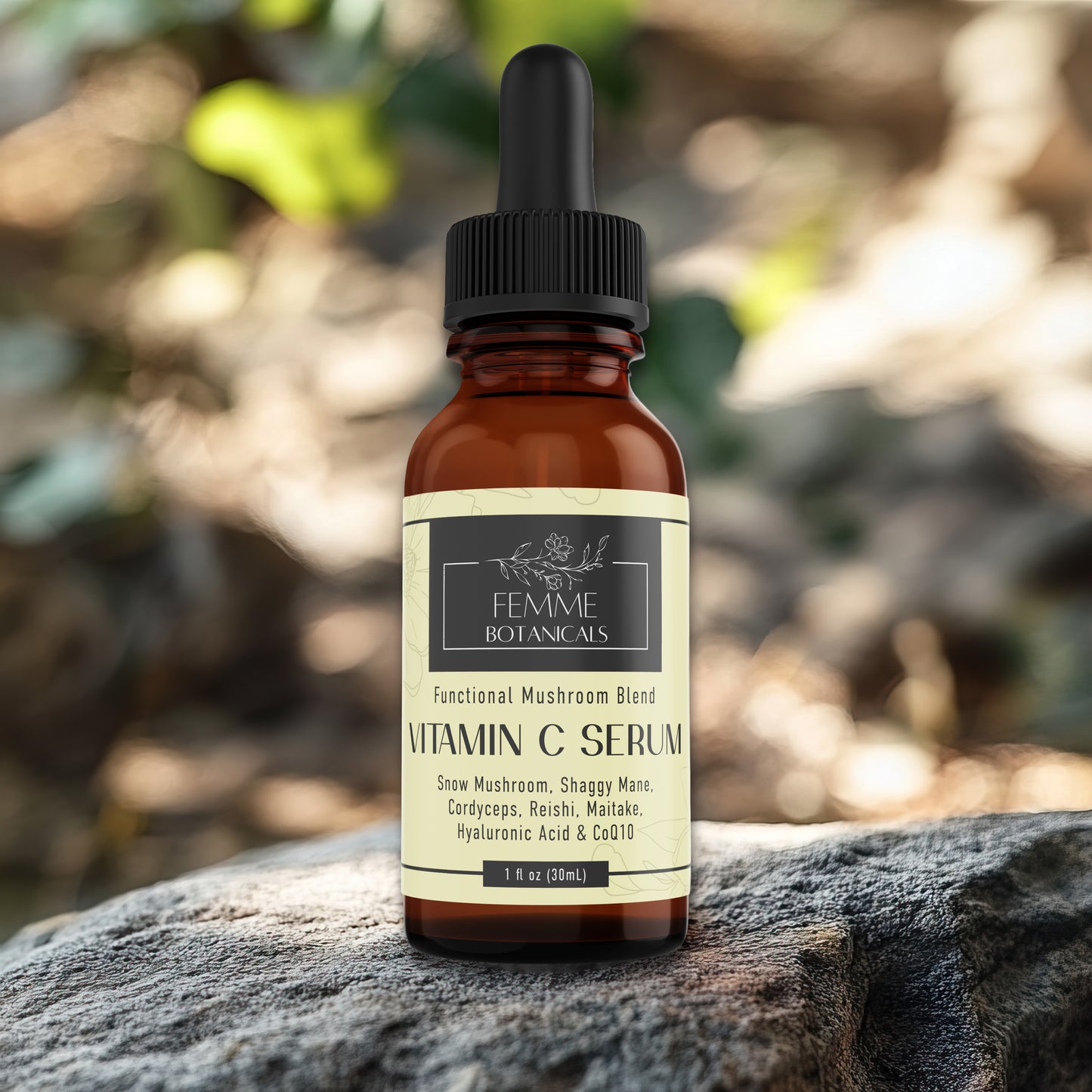 Vitamin C and Mushroom Serum